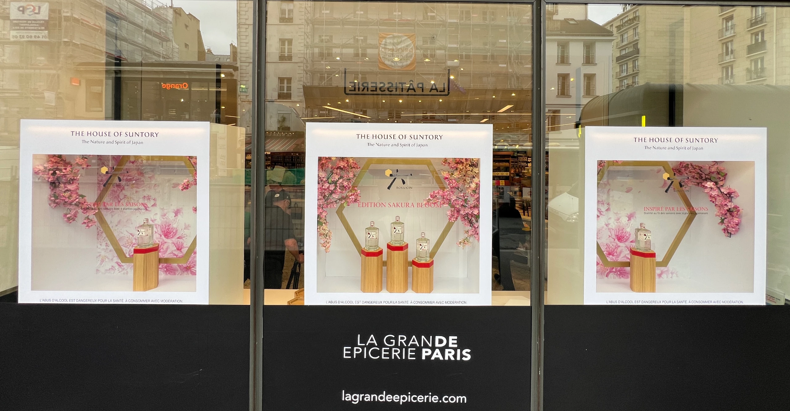 Vitrines sur mesure - Grande Epicerie de Paris