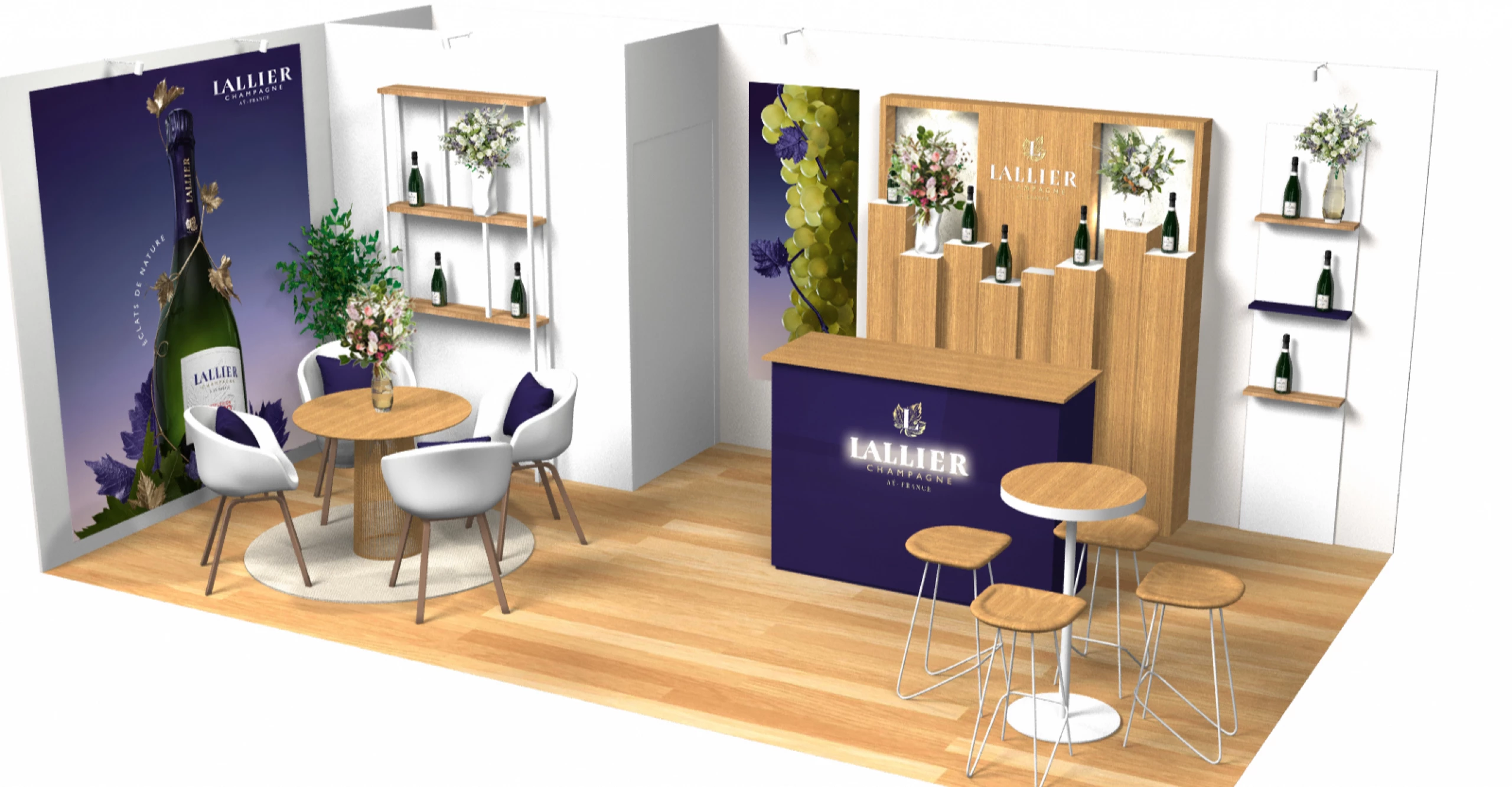 Stand sur mesure - Wine Paris