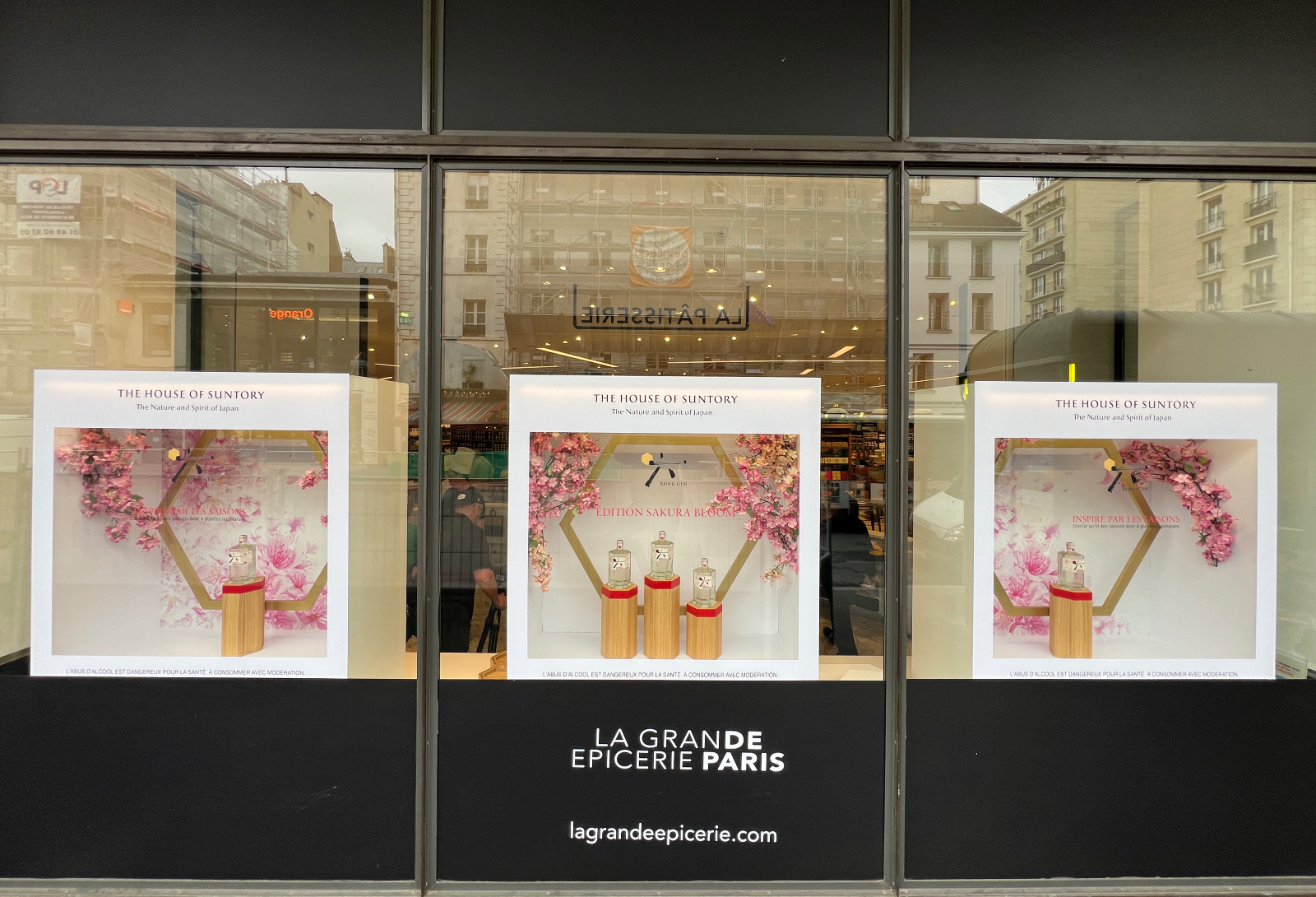 Roku – Maison Suntory - Vitrines sur mesure - Grande Epicerie de Paris