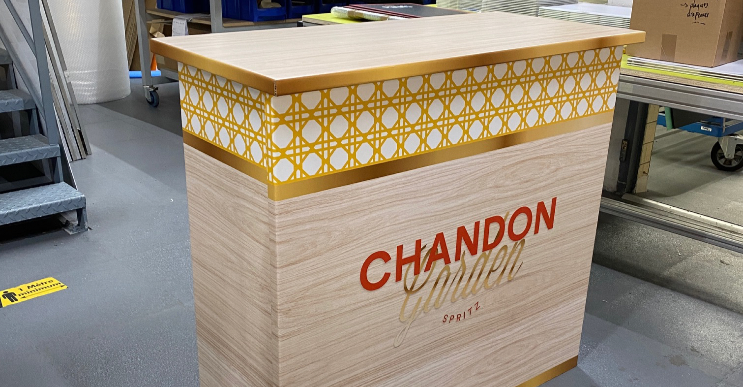 Chandon Garden Spritz - Bar modulaire sur mesure